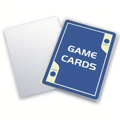 100 Unidades de Protetores de Cartas, Protetores de Cartas Foscos para Cards de Tamanho Padrão, Compatível com Magic Yugioh e Cards TCG 6691