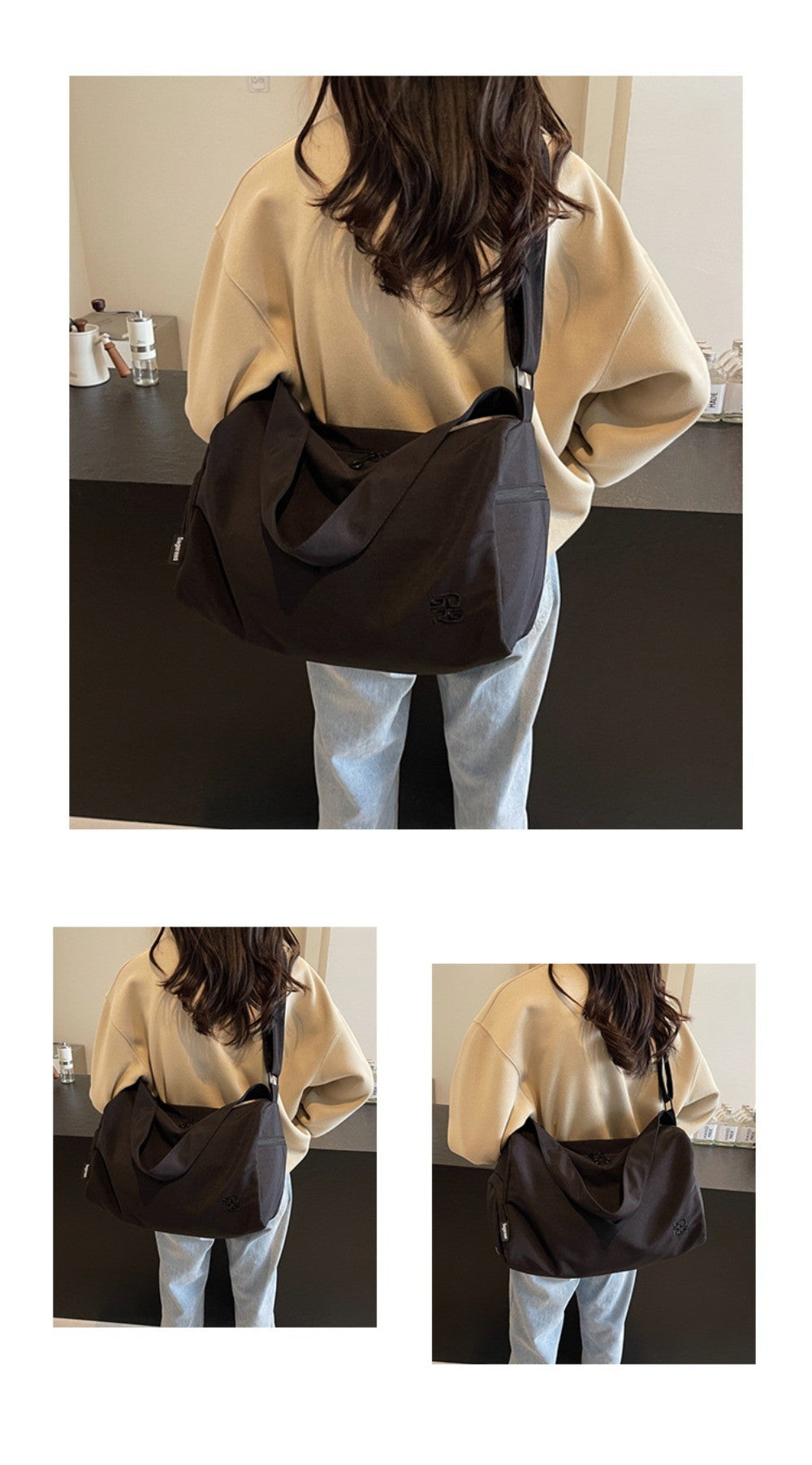 Portable Multifunction Travel Tote Bag High Capacity With Shoes Pocket Sports Gym Bag Luggage Shoulder Bag Fitness Yoga Daypack