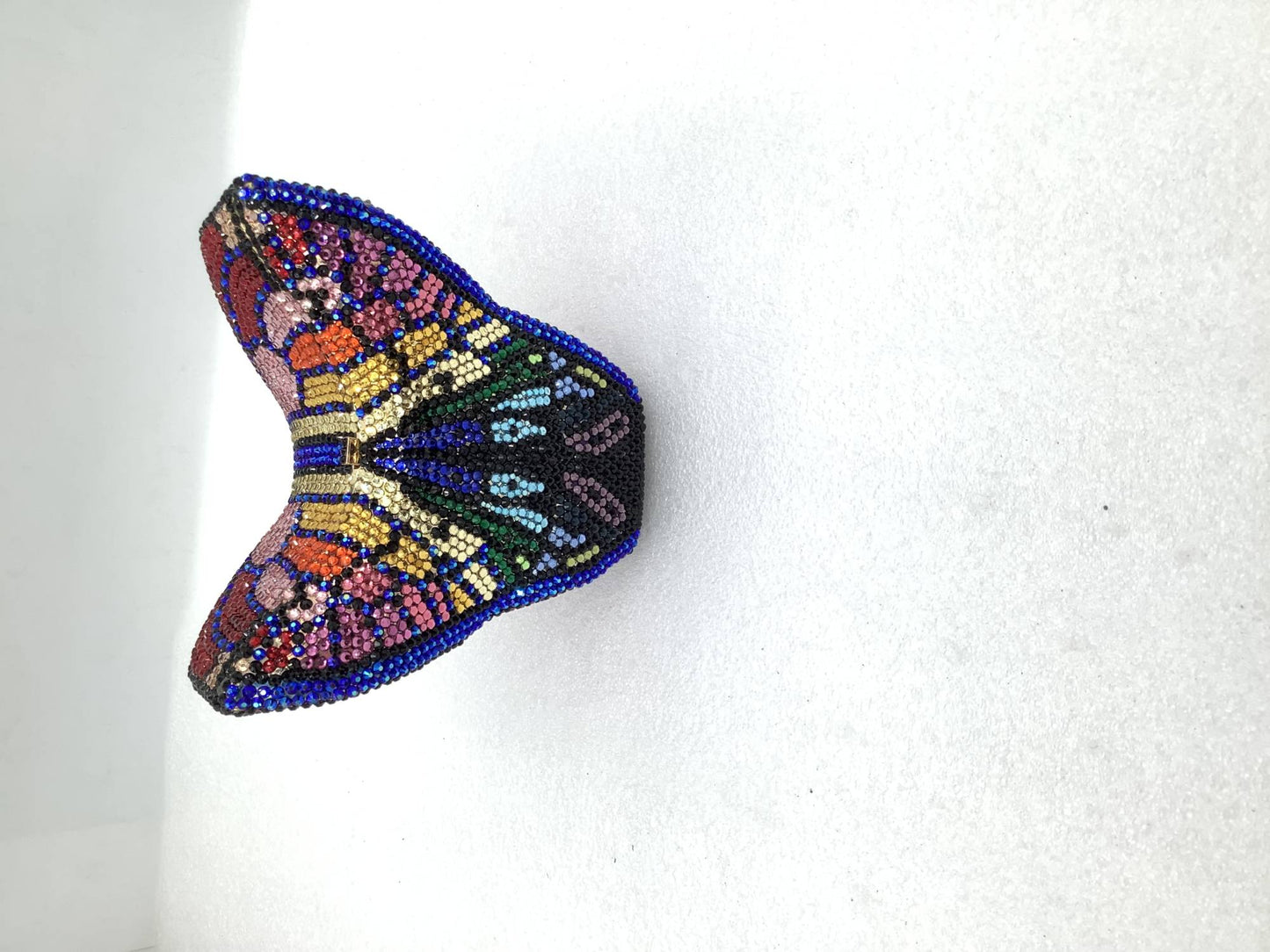 Women Butterfly Gems Evening Minaudiere Clutch Bags Women Crystals Purses and Handbags Bridal Wedding Purse Luxury Clutch Bag