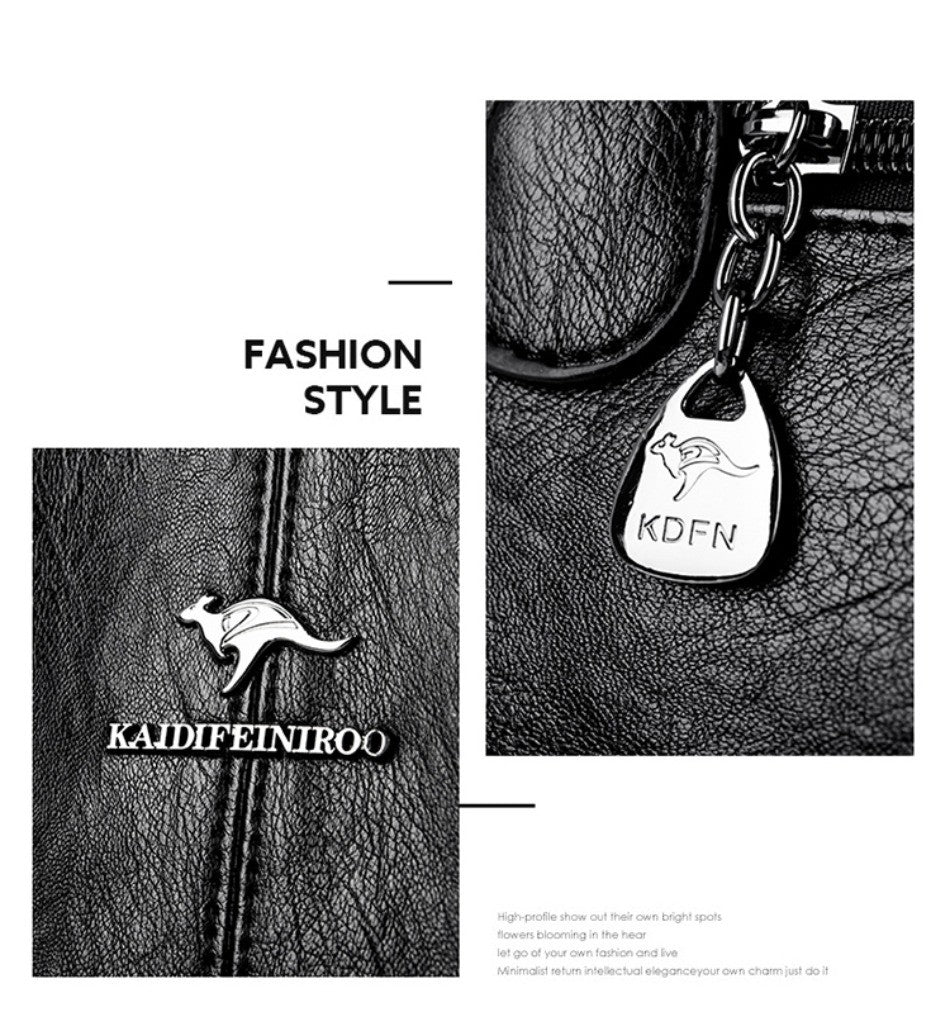 Genuine 3Layers High Quality Soft PU Leather Ladies Shoulder Crossbody Bags for Women  Luxury Handbags  Women  Designer A Main