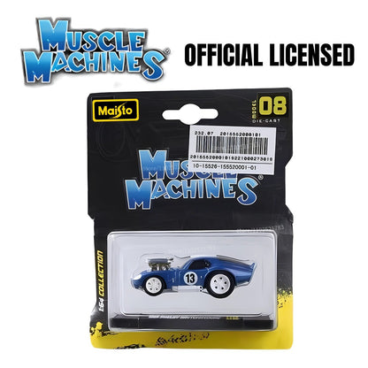 Maisto 1:64 Muscle Machines Nissan Skyline GT-R R34 Carro Modelo Diecast Escala American Monster Transport Figura Brinquedo Menino