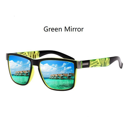 4 PCS Fashion Vintage Pattern Square Sunglasses Men Women Fishing Driving Man Luxury Brand Designer Sun Glasses UV400 Eyewear ?