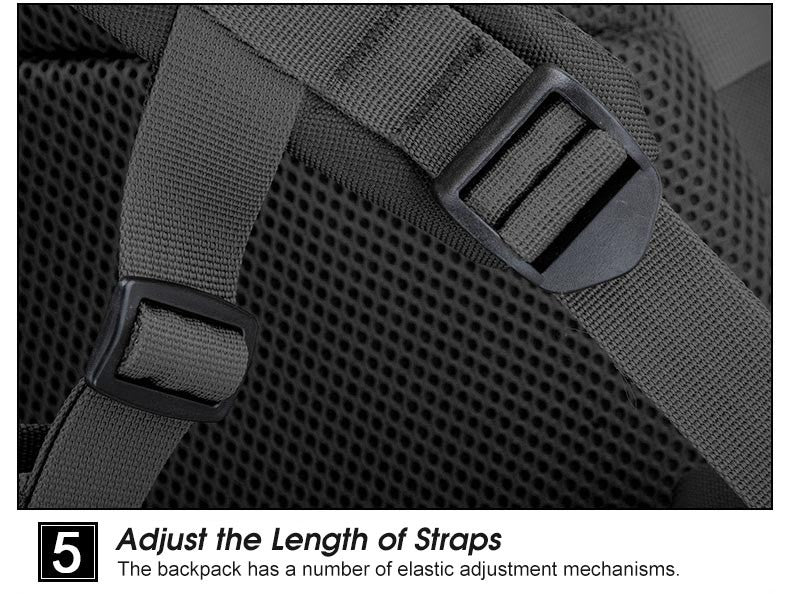 Mochila Tática Masculina 50L Viagem Grande Capacidade Masculina Impermeável Esportes ao Ar Livre Bolsas Multifuncionais