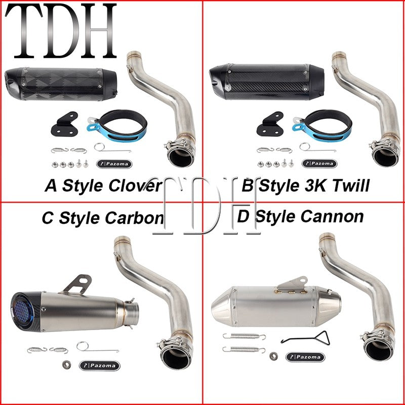 For Harley Pan America 1250 Special Escape Tube Motorcycle Exhaust Muffler Killer Muffler Pipe RA1250 RA1250S RA1250SE 2021-2026