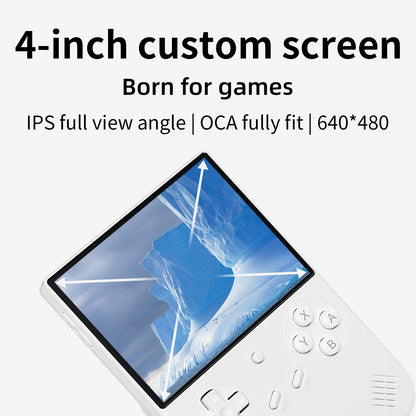 RG40XXV 64-bit Linux Retro Handheld Game Console 4.0 IPS Screen Supports 5G Bluetooth HD Output 3200mAh Battery