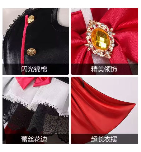 Krul Tepes Cosplay Anime Seraph Of The End Costume Wig Cosplay OwarI No Seraph Halloween Party Role Play Clothing Suit