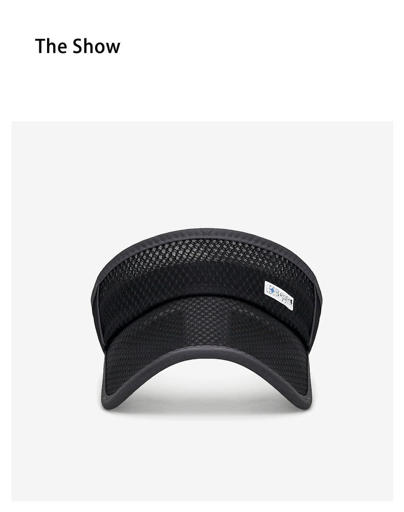 New Summer Sports Women Mesh Extended Brim Air Sun Hats Visor UV Protection Top Empty id Outdoor Men Golf Running Sunscreen Cap