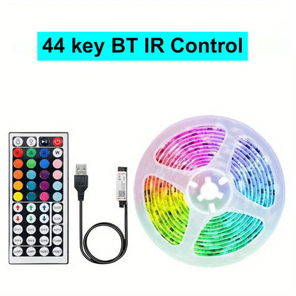 Smart LED Strip Lights 5m-20m Music Sync 5V RGB Led Light with App and Remote Control Christmas Party Room Decoration Lighting