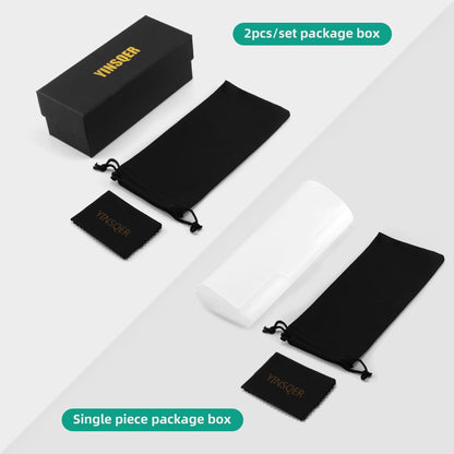 Round Blue Light Glasses Women Screwless Eyeglasses Frame Men 2025 New Women Round Denmark Korean Glasses Frame Vintage Eyewear