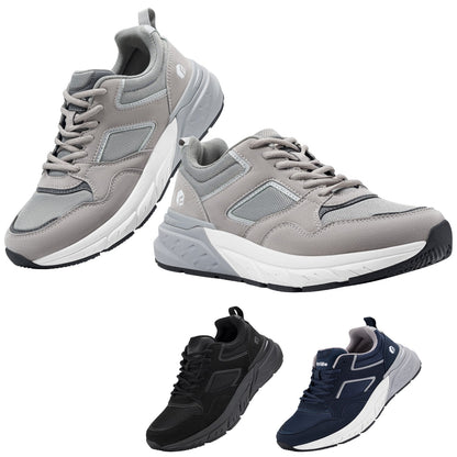Tênis de Corrida Masculino FitVille Mais Novo 4E de Largura com Suporte de Arco para Pés Chatose Alívio da Dor no Calcanhar Fascite Plantar