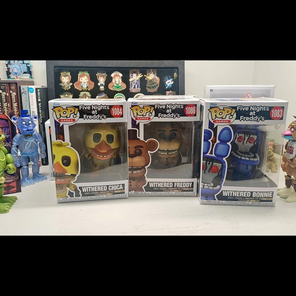 Funko Pop Five Nights At Freddy's Boneco de Ação Bonnie Modelo Chica Enfeites Foxy Boneca Freddy Mangle Brinquedo de Coleção Presente