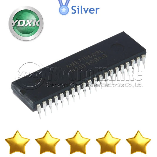 AME7106CPL DIP40 Electronic Components AT27C1024-45PC AT27C2048-15PC AT27C4096-90PC AT27C4096-90PI AT27C4096-90PU AT28C17-15PI