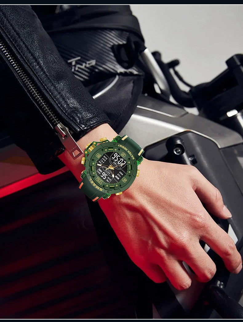 SMAEL Brand 8140 Waterproof Dropshipping Watch Alarm Clock night light Young Fashion business Quartz Sport Wristwatches