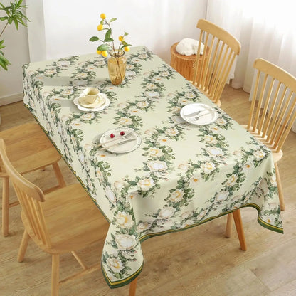 Autumn Maple Leaf Rectangle Tablecloth Table Decor Thanksgiving Waterproof Table Cloth for Wedding Party Thanksgiving Decoration