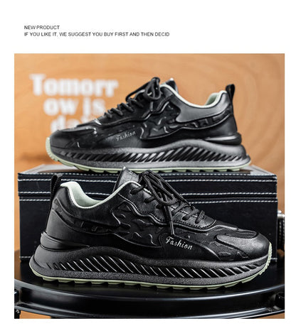 Men casual sports shoes comfortable walking shoes simple and versatile men shoes sneakers