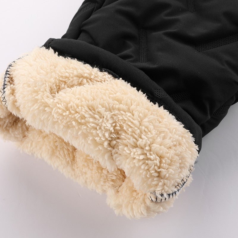 Calças masculinas de pluma outono e inverno novas acolchoadas e engrossadas para -20 graus ao ar livre calças de neve quentes masculinas à prova de vento calças Harem