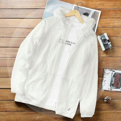 Camping Rain Jacket Men Women Waterproof Sun Protection Clothing Fishing Hunting Clothes Quick Dry Skin Windbreaker With Pocket