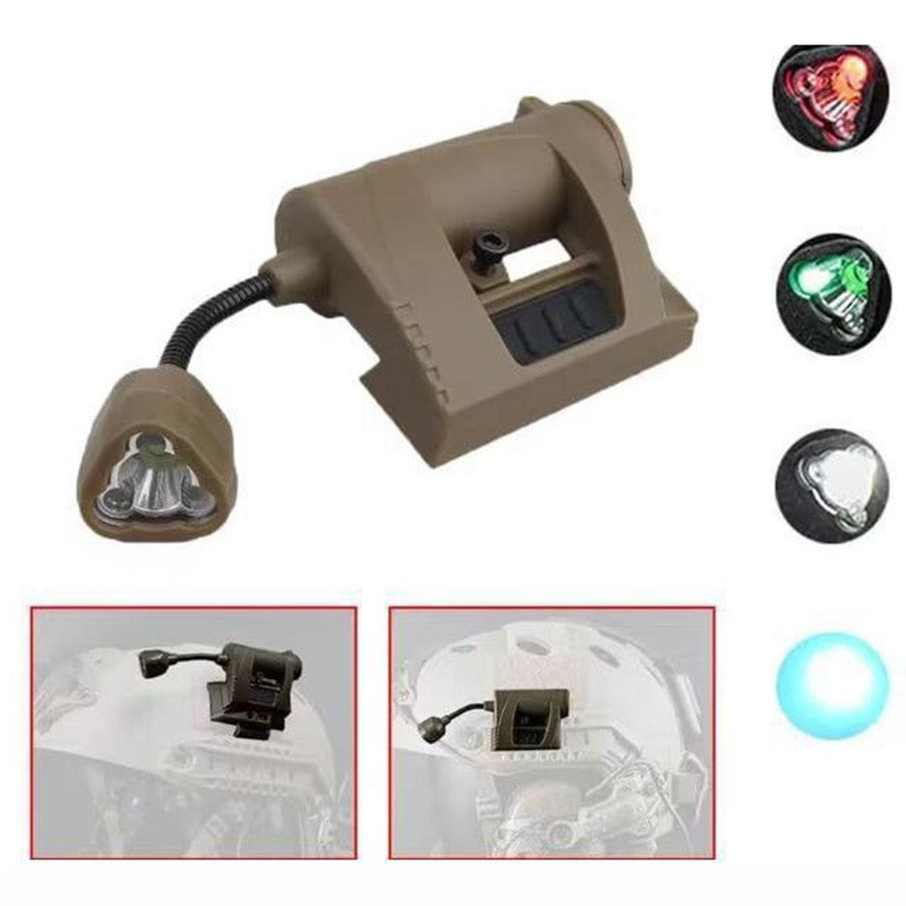 BOOIU Tactical Helmet Light LED Flashlight Outdoor MPLS Night Lighting For Hunting Cycling Fishing 3 Modes Military Helmet Lamp