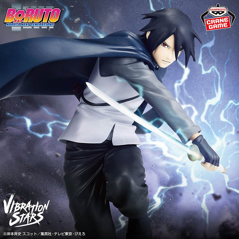 Em Estoque BANPRESTO Vibration Stars Boruto: Naruto Next Generations Uzumaki Boruto Uchiha Sasuke Anime Figure Brinquedos em Caixa
