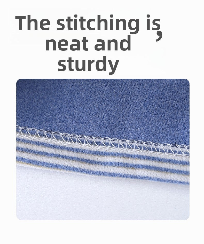 Retro Kids Thermal Underwear Set Wool Silk Dralon Winter Warm Pajamas Boys Girls Homewear Outfit