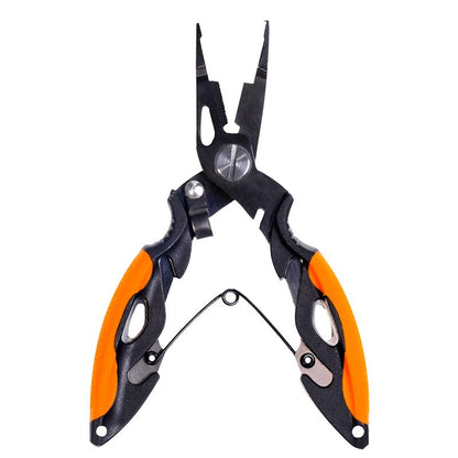 Alicates de Pesca Multifuncionais Ferramentas Acessórios para Bens de Inverno Alicates Torno para Amarrar Moscas Tesouras Conjunto de Linha de Pesca Pinças de Peixe