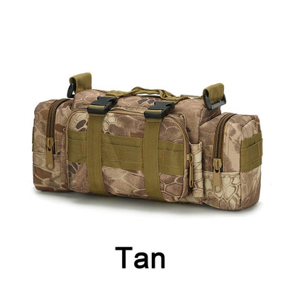 Outdoor Multifunctional Waist Bag Sport Waist Bag Camouflage Pocket Bag Climbing Waist Bag