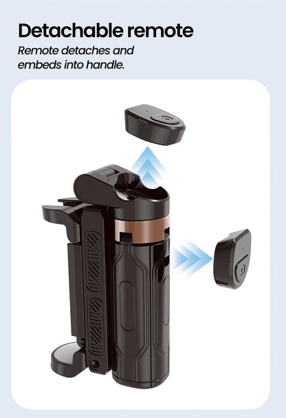 Mini Selfie Stick Wireless Bluetooth Portable Telescopic Multifunctional Phone Holder Tripod Extendable For iPhone Samsung Video