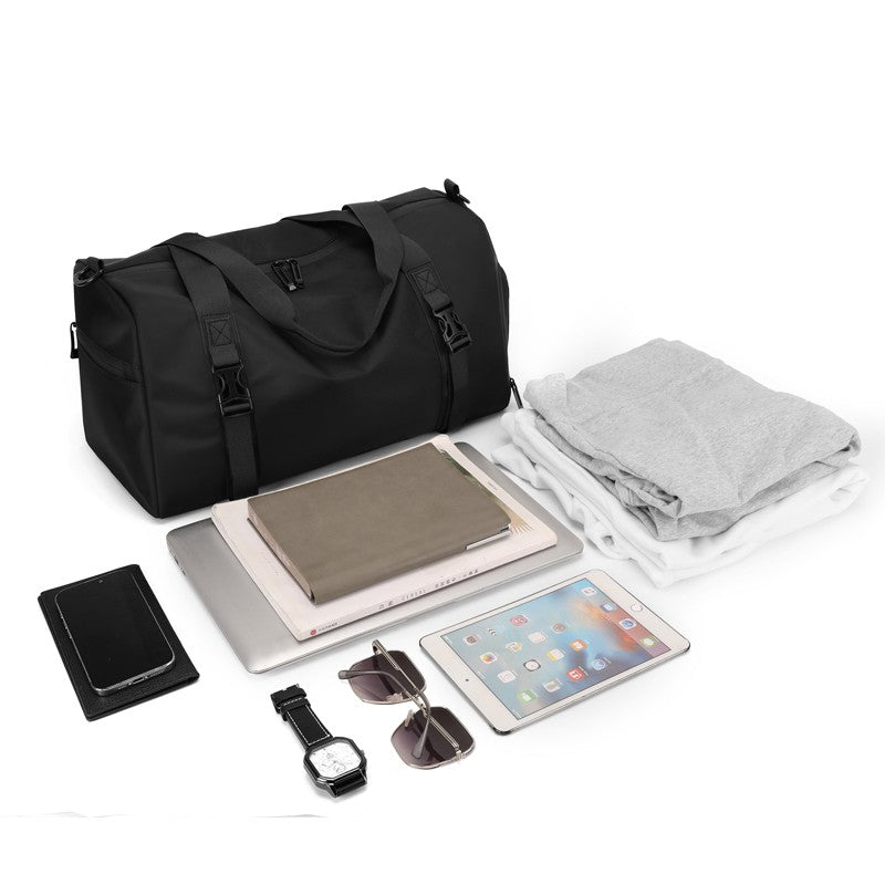 1 Piece Upgraded Sports Bag, Fitness Bag for Men and Women, Large Capacity Dry and Wet Separation Swimming Bag, Short-Distance Business Trip Portable Travel Bag, Sports Shoe Storage Bag, Multi-Purpose Luggage Bag