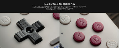 New 8BitDo FlipPad USB-C Flip-Style Mobile Game Controller For iPhone Android Vertical Mobile Gaming Gamepad