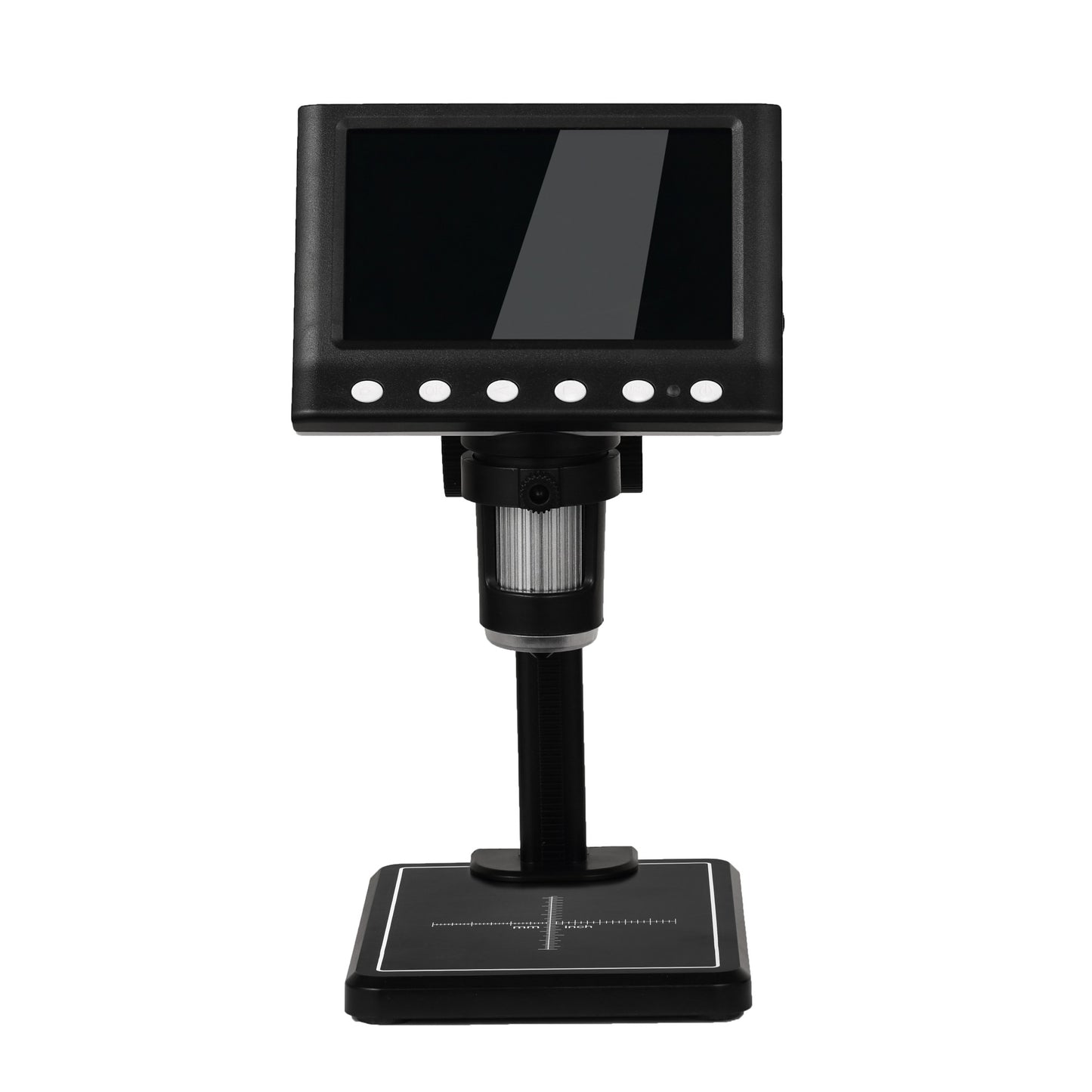 Microscópio Digital Hayve 4.3'' 1600X Microscópio USB 1080p Microscópio para Solda com 8 LEDs Compatível com Windows/Mac OS (DM7)