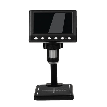 Microscópio Digital Hayve 4.3'' 1600X Microscópio USB 1080p Microscópio para Solda com 8 LEDs Compatível com Windows/Mac OS (DM7)