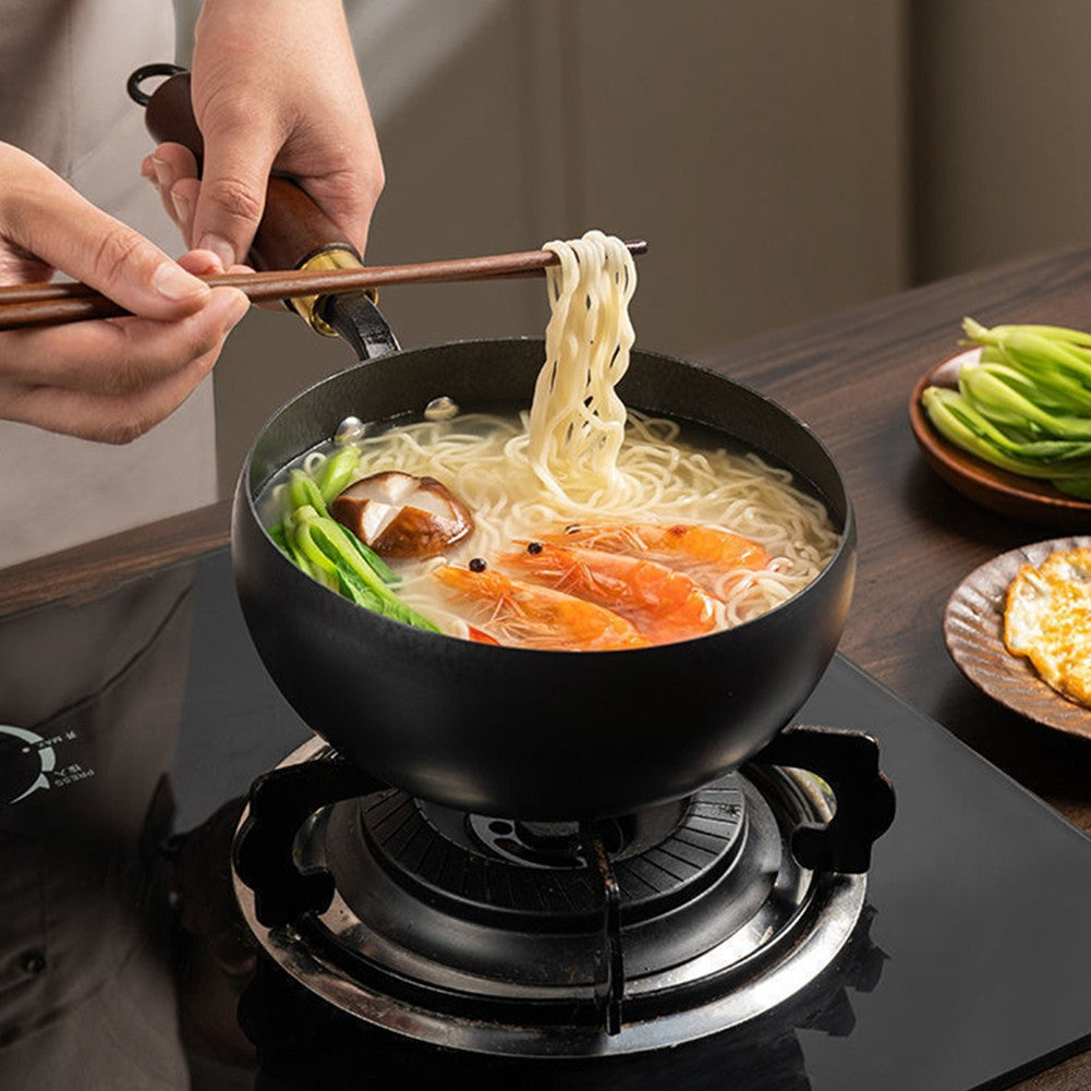 20/24CM Household Stir Fry Stew Pot Big Belly Pot Uncoated And Non Stick Household Stir Fry Pot For Hiking Camping Universal Pan