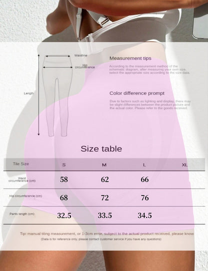 Women's peach buttocks outdoor gym hot shorts, women's tight buttocks yoga pants, women's high-quality yoga bicycle shorts