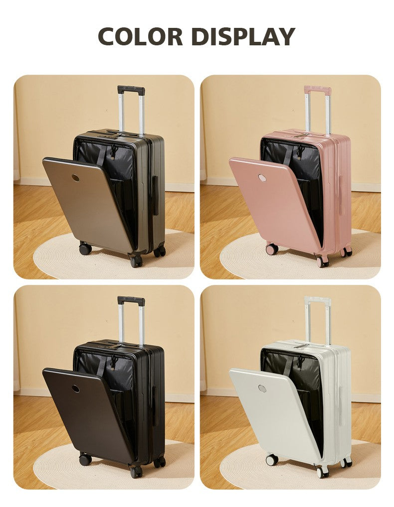 20/24 inch Luggage With Universal Wheels Combination Lock Suitcase Large Capacity Travel Bag