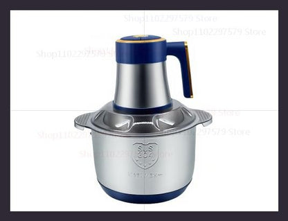 Moedor de Carne Elétrico Processador de Alimentos Aço Inoxidável 304 Multiuso Picador de Legumes Liquidificador de Papinha de Bebê Utensílio de Cozinha