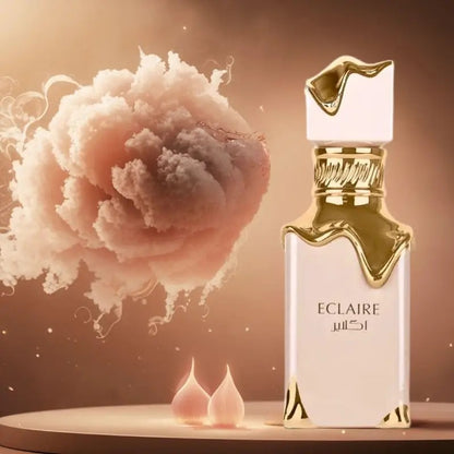 Lattafa Yara Ladies Eau De Toilette Spray, Frasco Rosa Com Anel Dourado, Colônia Feminina, Perfume Árabe Forte Eau De Toilette