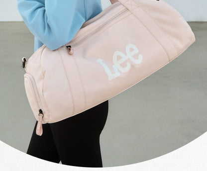 LEE Dry Pocket Sports Fitness Gym Bag for Women Men Large Capacity Waterproof Oxford Duffel Luggage Travel Bag Shoe Compartment