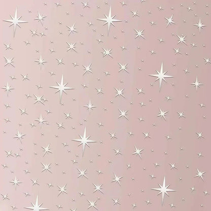 3D Star Mirror Wall Sticker Large Medium and Small Combination Acrylic Mirror Wall Sticker Home Living Room Wall Decorations