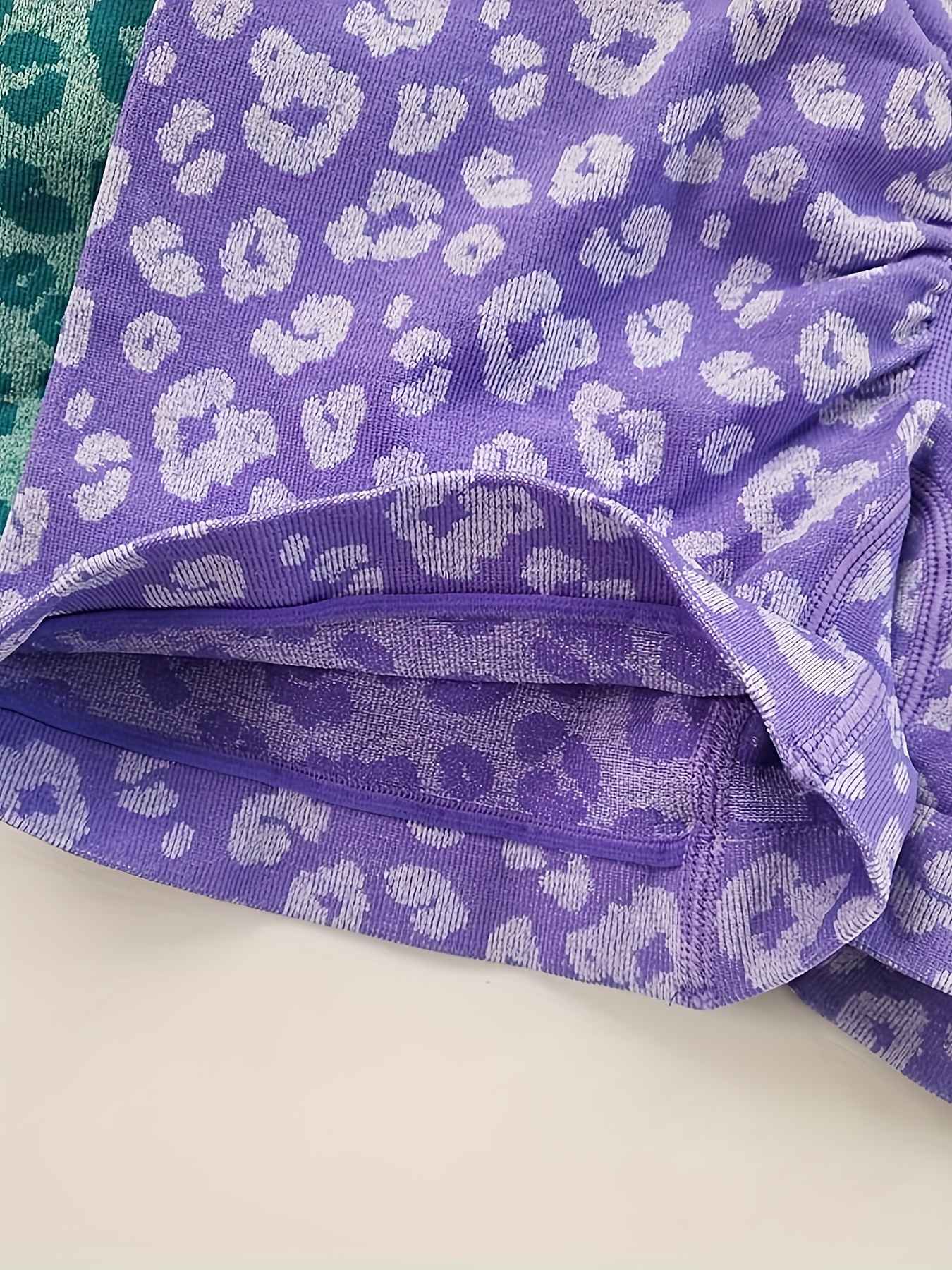 Women's Leopard Print High-Waisted Biker Shorts-Peach Butt-Lifting,Slim-Fit,Quick-Drying,Stretchy for Running,Yoga & Fitness