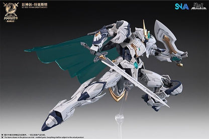 HG 1/144 SNAA SC-002 Titan Greatsword Tristan Kit de Montagem SC-009 Divine Invoker Percival The Round Table Knights Figure