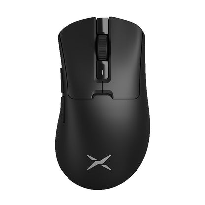 Mouse Gamer Sem Fio Delux M900PRO Ergonômico Taxa de Polling 8K PAW3395 63g Dock de Carregamento Magnético RGB para PC Gamer com Mão Grande Direita