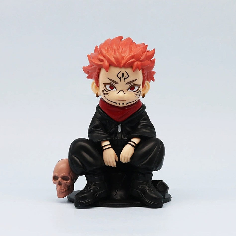 3 Estilos Jujutsu Kaisen Anime Figure Satoru Gojo Action Figure Lord of the Curse Sukuna Figurine Coleção Modelo Boneca Brinquedos