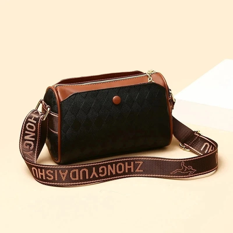 New Luxury High Quality Women Messenger Bag Famous Designer Lady Shoulder Bags Fashionable Checkered Trendy Crossbody Sac A Main
