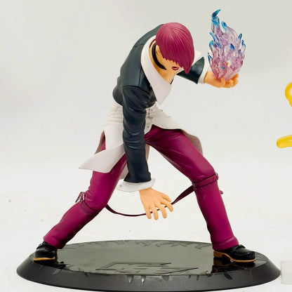 20CM The King of Fighters '98 SNK Anime Figure Kyo Kusanagi Iori Yagami Action Figures Arcade Game peripheral PVC Model Toy Gift