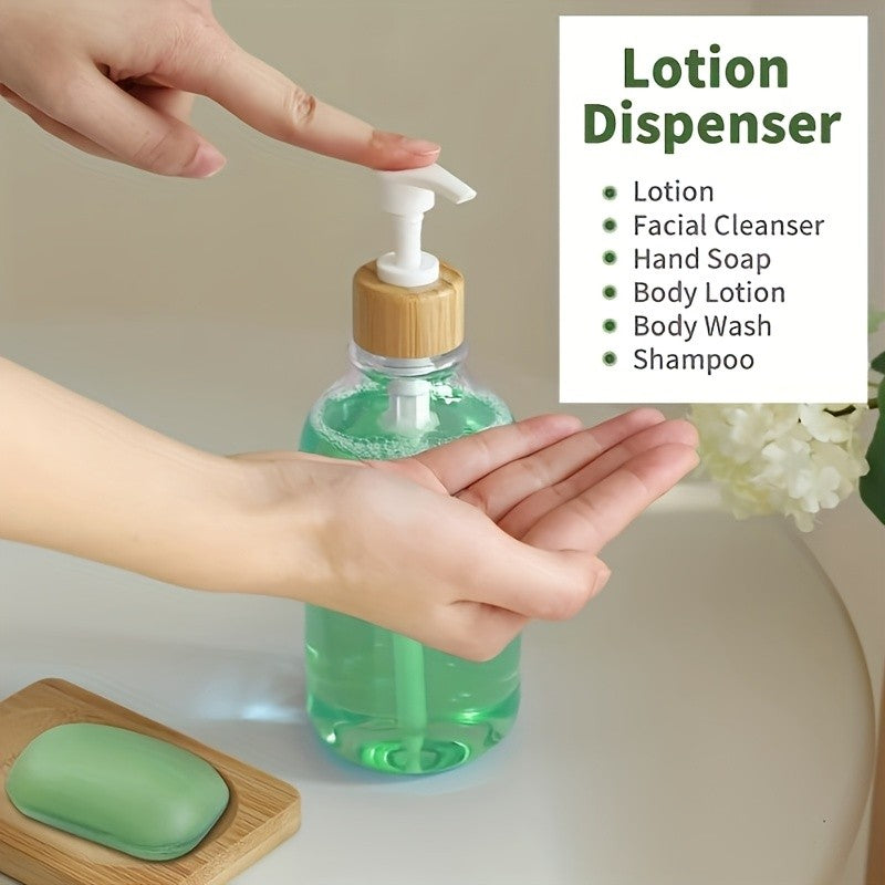 Boho Bathroom Accessories Sets Complete Bathroom Canister Accessory Set 4 Pcs, Clear Bath Soap Dispenser and Toothbrush Holder