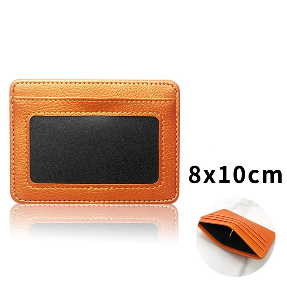 Custom Name ID Card Holder Fashion Slim Women Personalize Initials Mini Credit Card Wallet DIY Men Gift Engrave Logo Cardholder