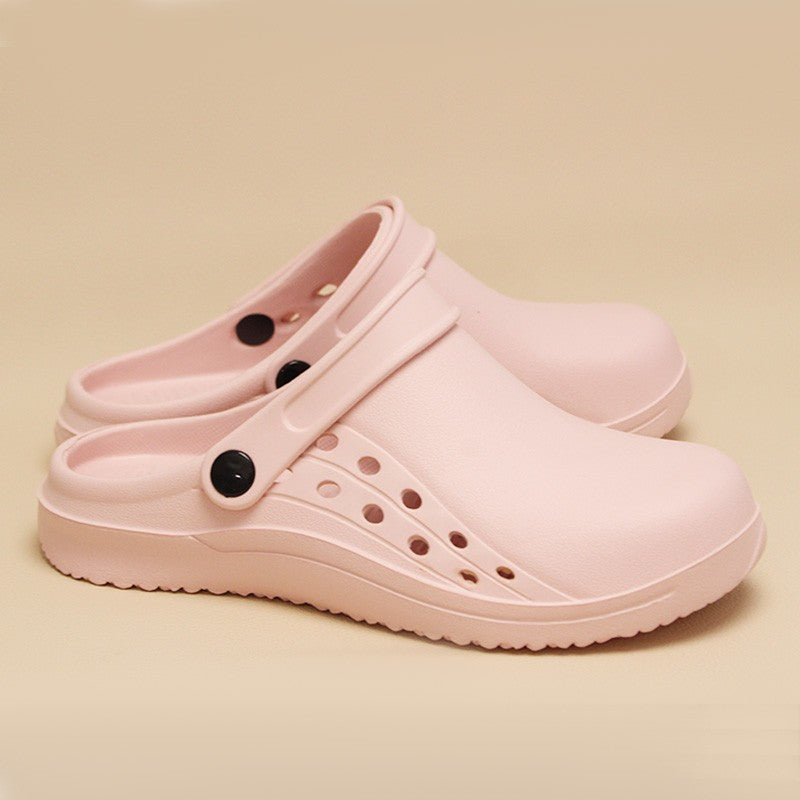 High Quality Scrub Shoes Non-slip Dentist Nursing Clogs Healthcare Service Work Slippers Soft Operating Room Protective Clogs