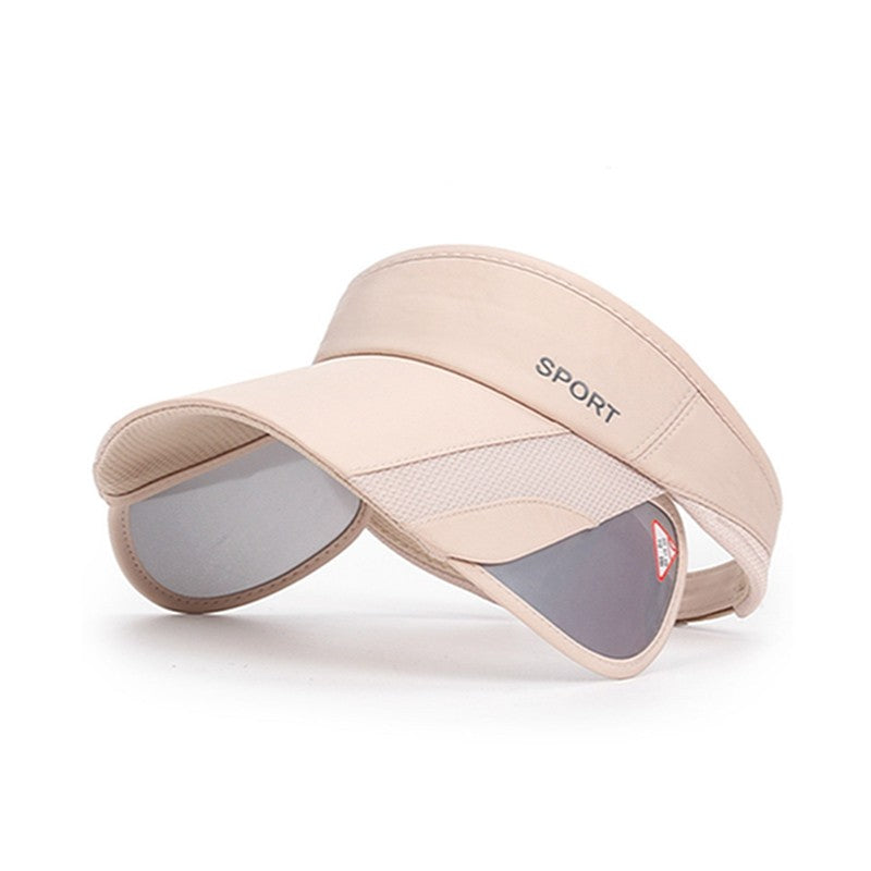 Summer Sports Sun Hats Men And Women Cap Adjustable Visor UV Protection Top Empty Tennis Golf Running Cycling Sunscreen Hat