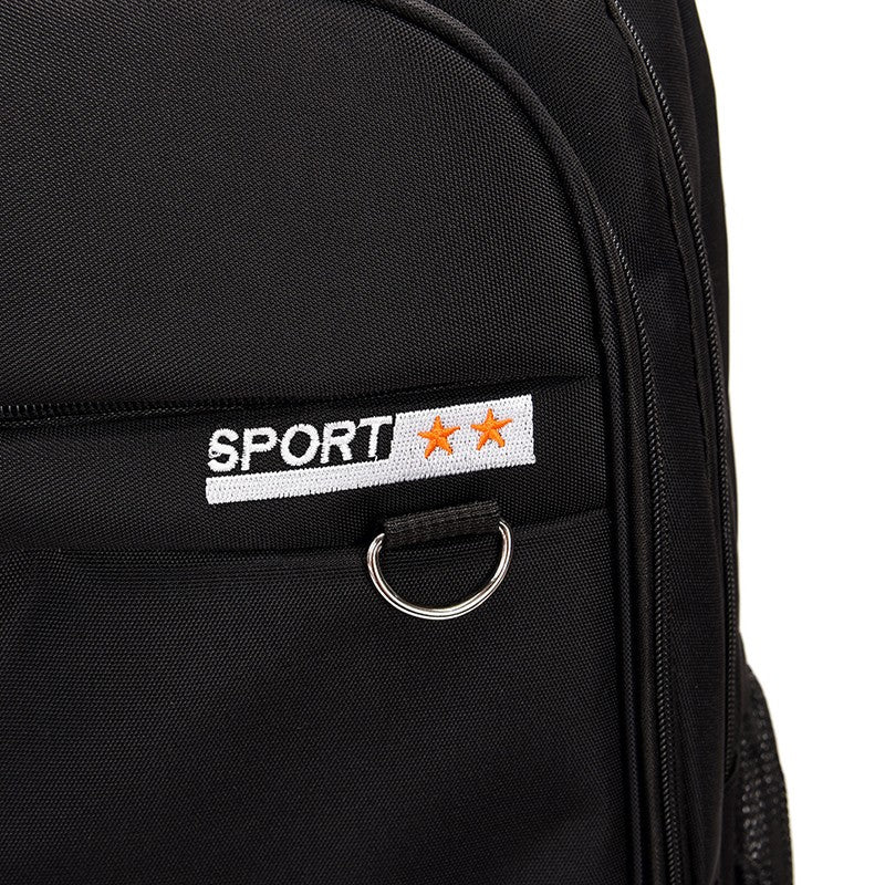 Mochila masculina - grande capacidade, alças ajustáveis, múltiplos compartimentos, adequada para escola, viagens e trabalho, casual