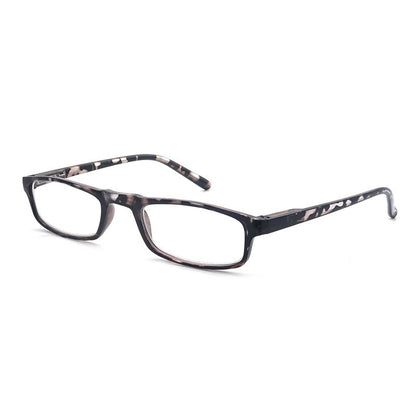 Women Men Reading Glasses Classic Small Rectangle Frame Spring Hinge Ulrta Comtable Wear Readers Eyeglass with Diopters